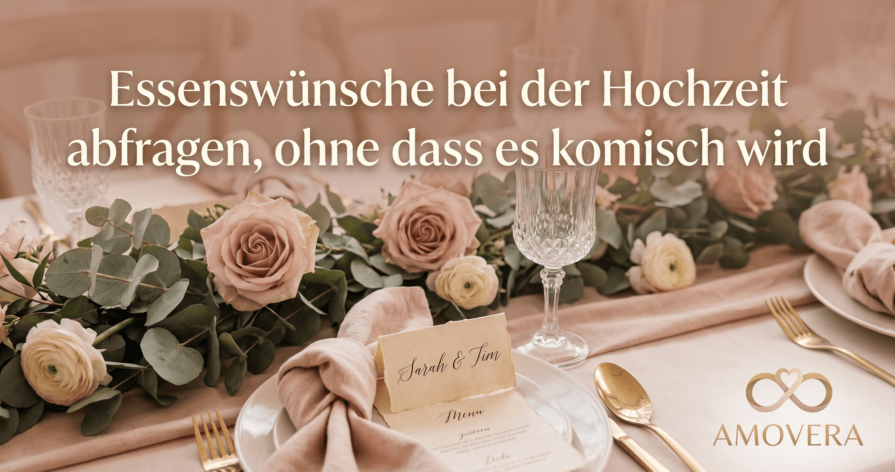 Essenswünsche bei der Hochzeit abfragen, ohne dass es komisch wird