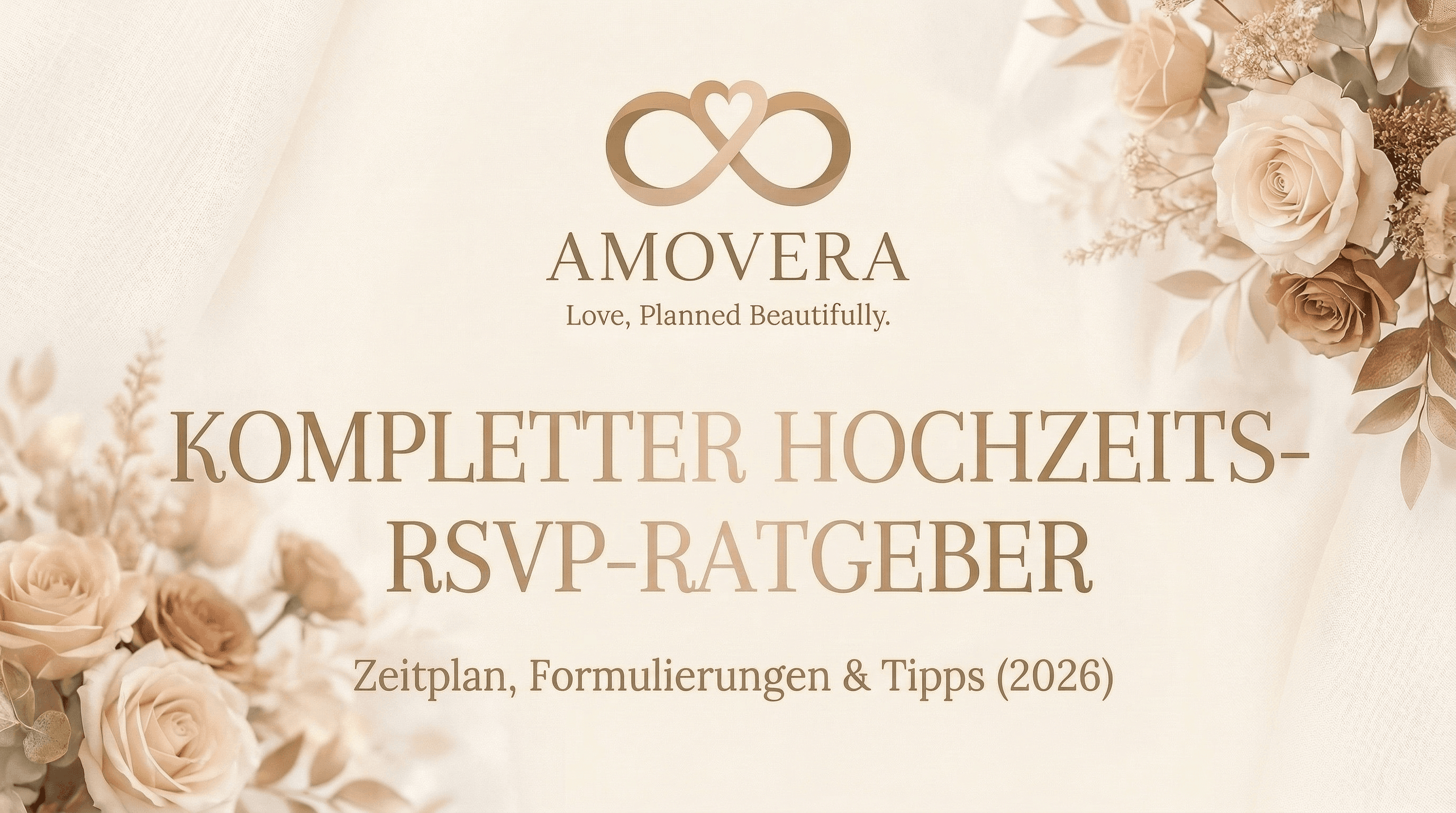 Der komplette Hochzeits-RSVP-Ratgeber: Zeitplan, Formulierungen & Tipps (2026)