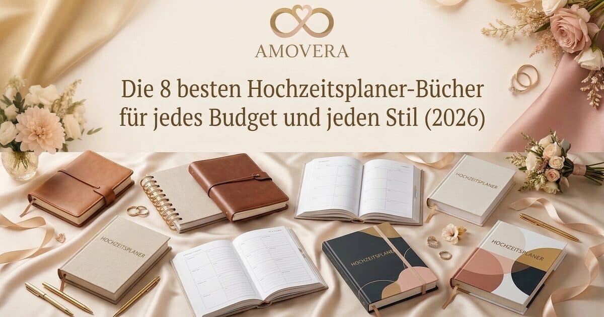 Die 8 besten Hochzeitsplaner-Bücher für jedes Budget und jeden Stil (2026)