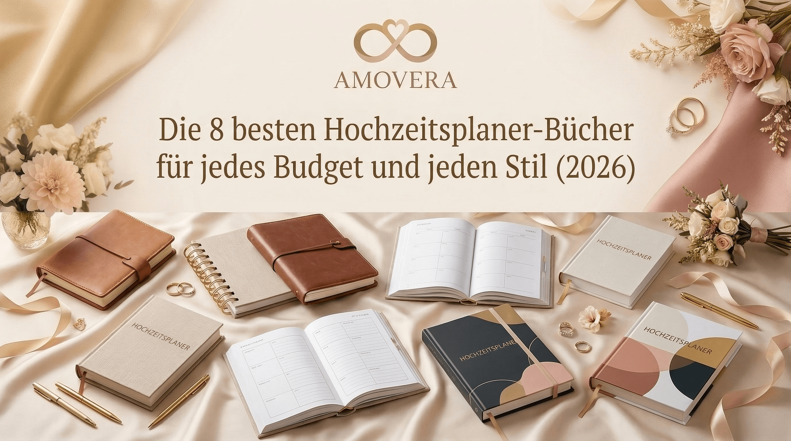Die 8 besten Hochzeitsplaner-Bücher für jedes Budget und jeden Stil (2026)